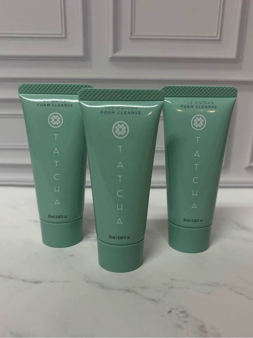 Tatcha matcha foaming cleanser minis